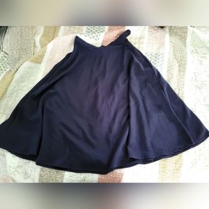 Navy Blue American Apparel Above the Knee Skirt